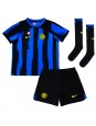 Inter Milan Benjamin Pavard #28 Domácí dres pro děti 2023-24 Krátký Rukáv (+ trenýrky)